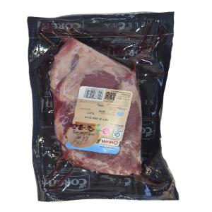 presa de cerdo de castaña  al vacio