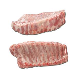 costilla de cerdo semi carnudas 50% duro