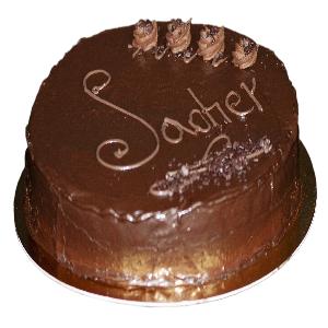 tarta artesana sacher 1.800kg